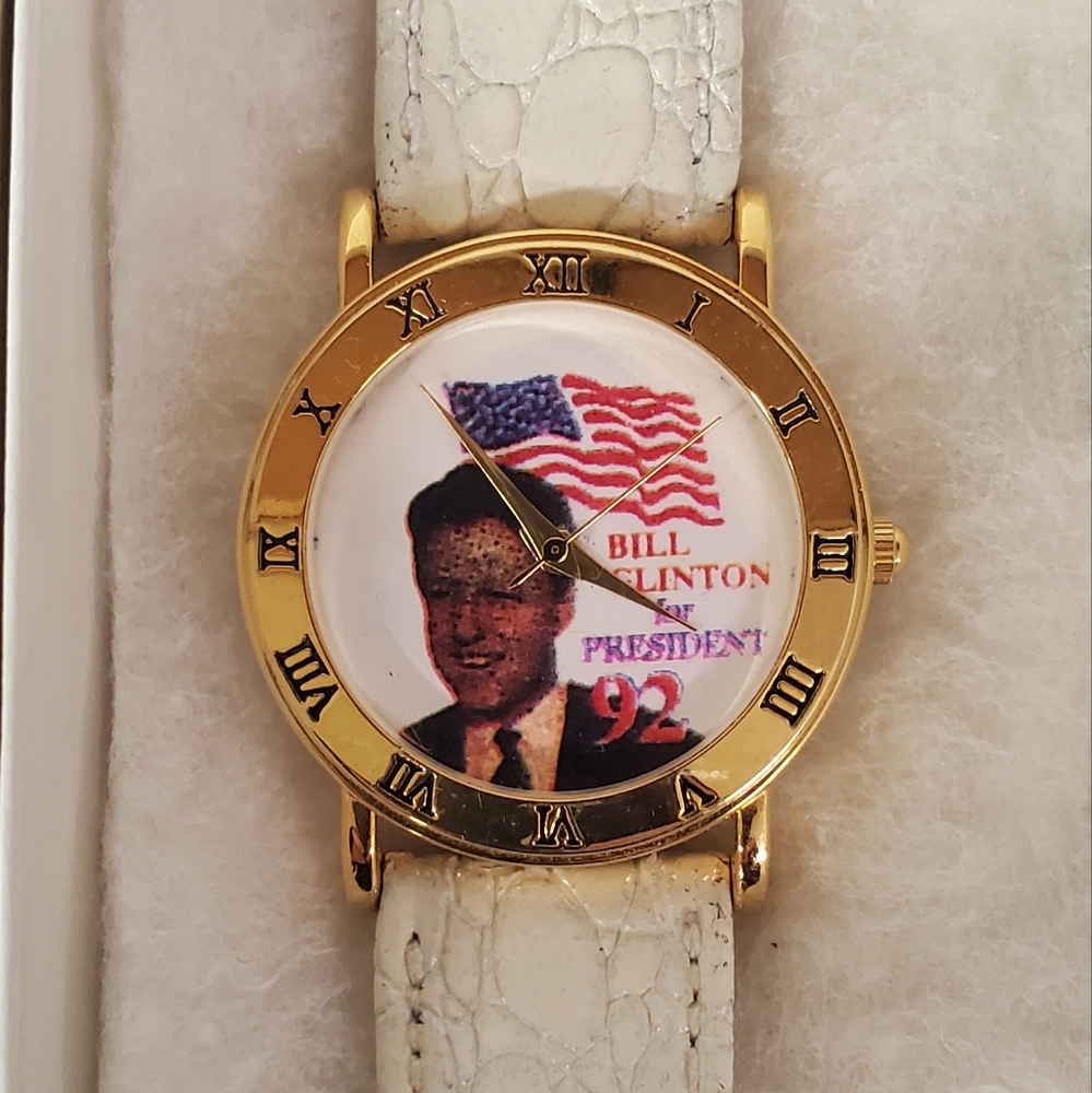 Vintage Bill Clinton Campaign Watch
